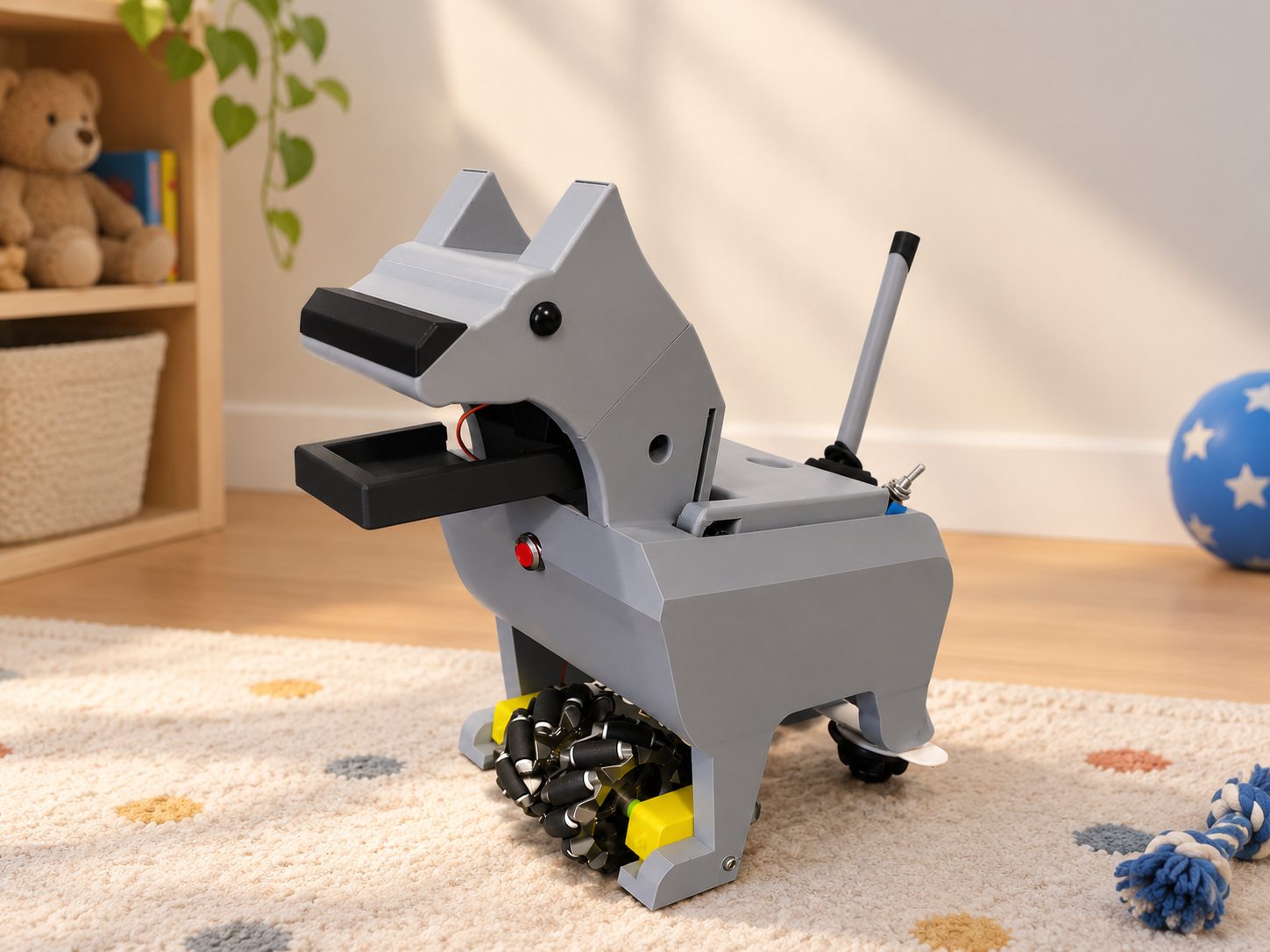 Robotic dog prototype for autism therapy